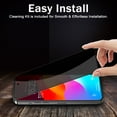 thumbnail image 6 of Hotpom Privacy Screen Protector for iPhone 16E/ iPhone SE4, Touch Sensitive/ Fingerprint, 6 of 7