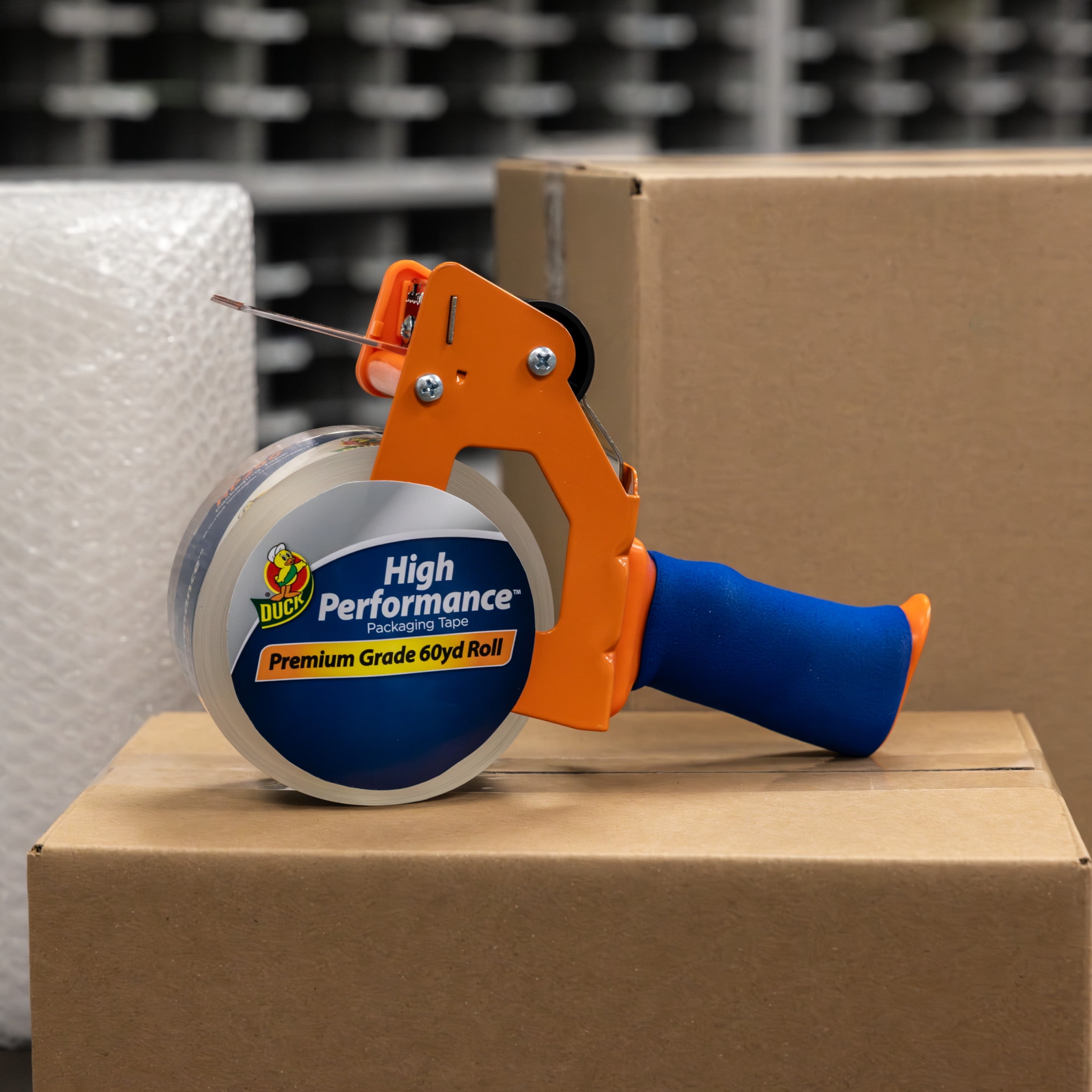 Duck High Performance Packing Tape Gun, 1.88 in. x 60 yd.