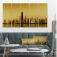 thumbnail image 1 of Chicago Gold Coast with Skyscrapers - Cityscape Canvas Print, 1 of 3