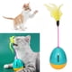 thumbnail image 5 of Gato de Juguete con Plumas Vaso de Juguete para Gatos Juguete para Tratar con Gatos Rotación de 360 ​​grados Campana Integrada Juguete Interactivo para Mascotas Juguetes ANGGREK  Otros, 5 of 8