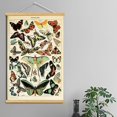 thumbnail image 2 of Vintage Flowers Poster Hanger Frame, Plant Floral Reference Chart Wall Decor Cottagecore Room Decor Aesthetic, Retro Style Wall Decor Art Painting Prints, 2 of 6