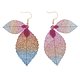 thumbnail image 1 of Joyería de moda para mujer Pendientes Forma de hoja Filigrana coloreada Fiesta Reina Prop mezclado Sunnimix pendiente de moda, 1 of 8