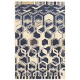 thumbnail image 1 of Aspire Wool Impose Ivory & Navy 5' x 8' Area Rug, 1 of 4