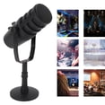 thumbnail image 1 of Mic de condenseur, Microphone USB Microphone Haute sensibilité câblée Réduisent le bruit pour le Téléphone Intelligent PC, 1 of 7