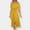 Yellow, variant on ZZwxWA Womens Summer Dress Off Shoulder One-Line Neck Dresses Solid Tie Waist Temperament Split Maxi Sundress Evening Cocktail Party Gown