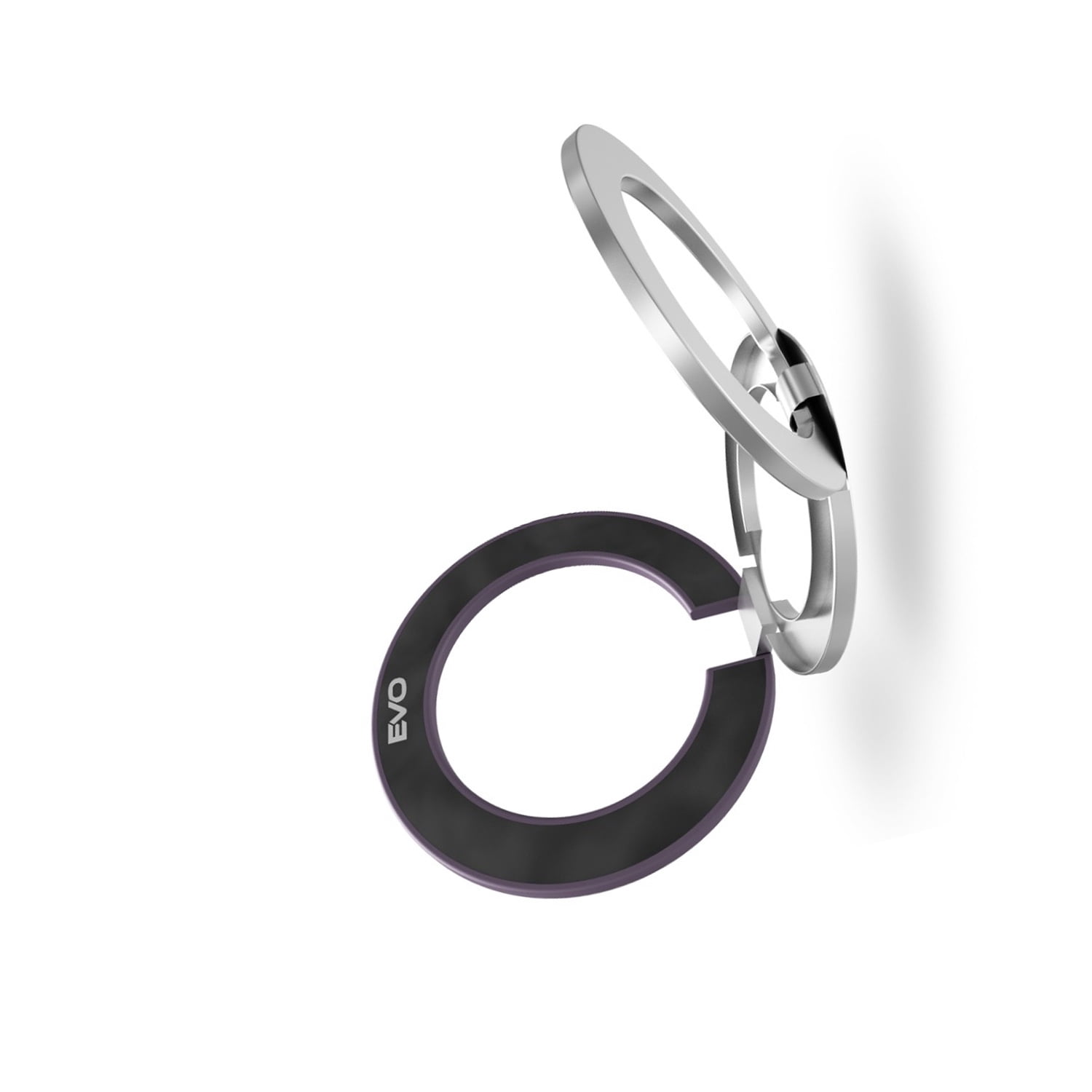 EVO PO2 Magnetic Phone Finger Ring with Charging Compatible Design - Purple