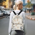 thumbnail image 7 of FORMRS Mini Backpack Purse for Women Travel Daypack Casual Shoulder Bag, Adorable Bunnies, 7 of 7
