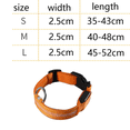 thumbnail image 3 of Nylon reflective LED dog collar, USB rechargeable light-emitting dog collar,, 3 of 5