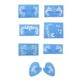 thumbnail image 4 of GUOOL 7 Patterns Face Paint Stencils Body Paint Stencils Face Paint Template Reusable, 4 of 6