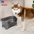 thumbnail image 2 of Comedero para perros Neater Feeder Express, modelo medio/grande, gris, 2 of 9
