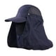 thumbnail image 5 of Sombrero al aire libre Zulema con cubierta de solapa de cuello de cara extraíble Gorra de visera para el sol, 5 of 8