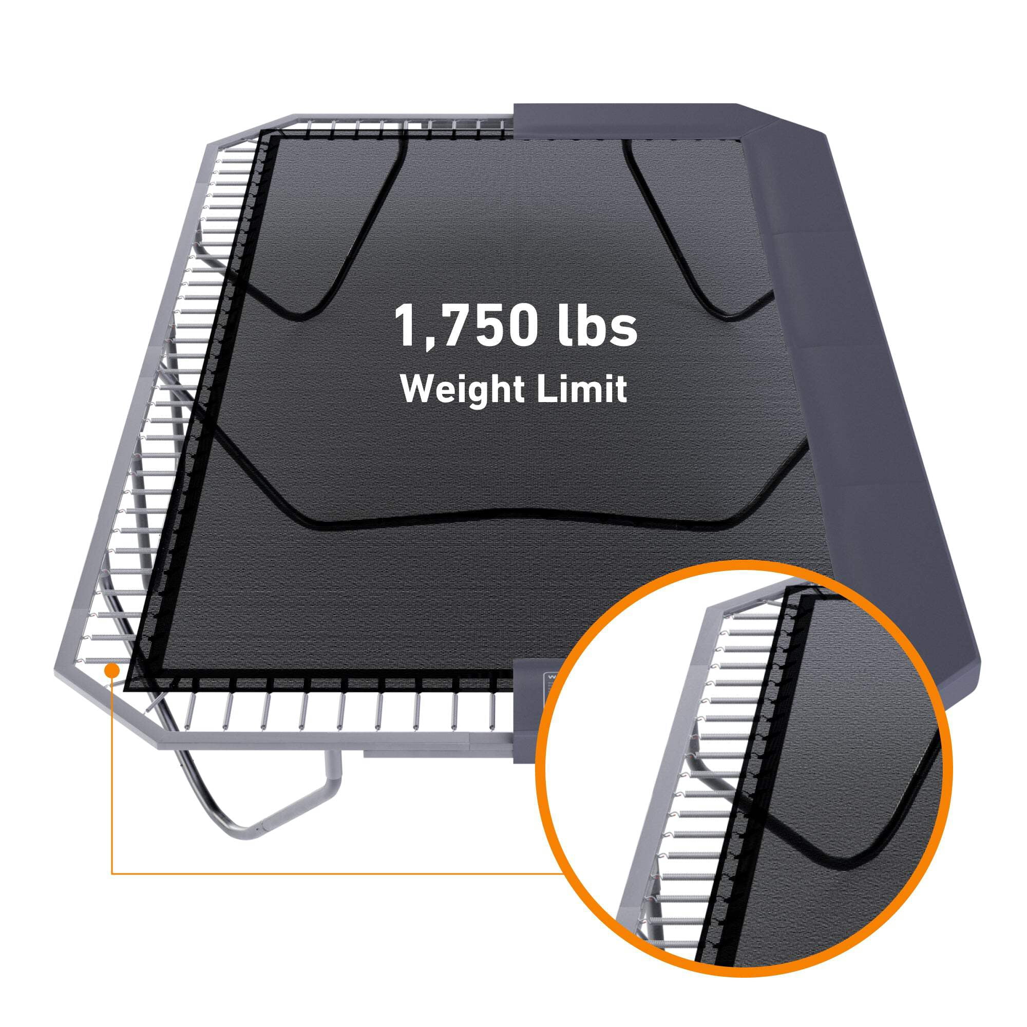 10x14' Rectangle Trampoline Pro-Line Avyna Above Ground with Enclosure