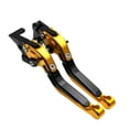 thumbnail image 1 of Conjunto de mango de embrague de freno de metal para Yamaha Xmax300, 2015-2019, mango de palanca de freno de tambor, motor de motocicleta, accesorios Oro negro Macarena Manija del embrague del freno, 1 of 2