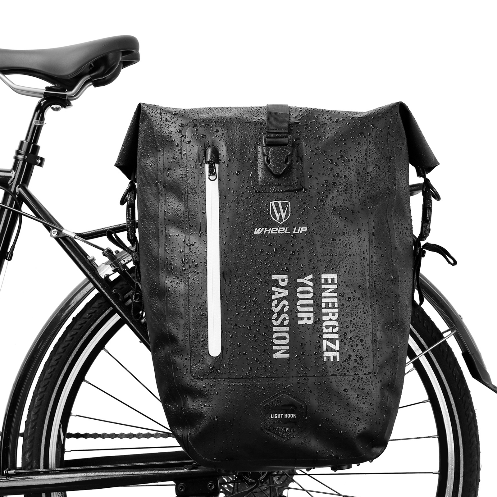 Details about  / Bike Bicycle Seat Rear Bag Waterproof Cycling Pannier Saddle Rack Handbag Pouch