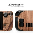 thumbnail image 5 of Design Skinz - Compatible with Steam Deck - Skin Decal Protective Scratch-Resistant Removable Vinyl Wrap Cover - Luxury Natural Wood V2, 5 of 5