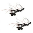 thumbnail image 1 of 12Pcs Wired Connector 1.5V AAA Battery Holder Plastic Case Storage Box Black, 1 of 4