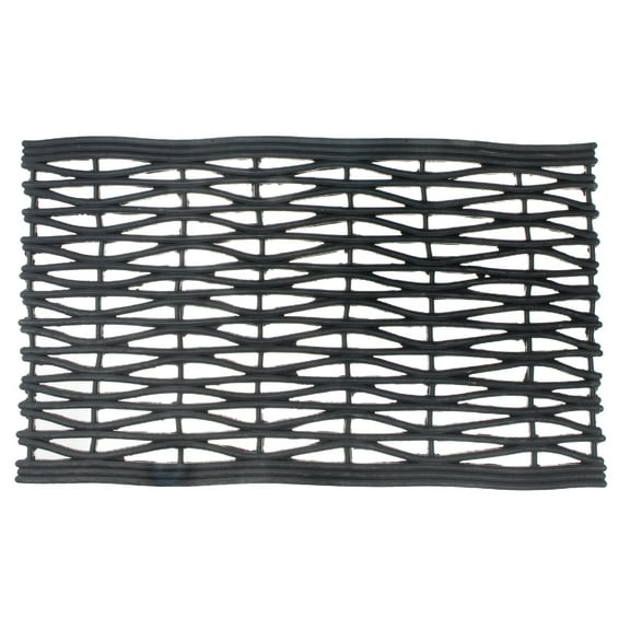 Maison Concepts Rubber Mat Basket Weave (18L X 30W X 1H)