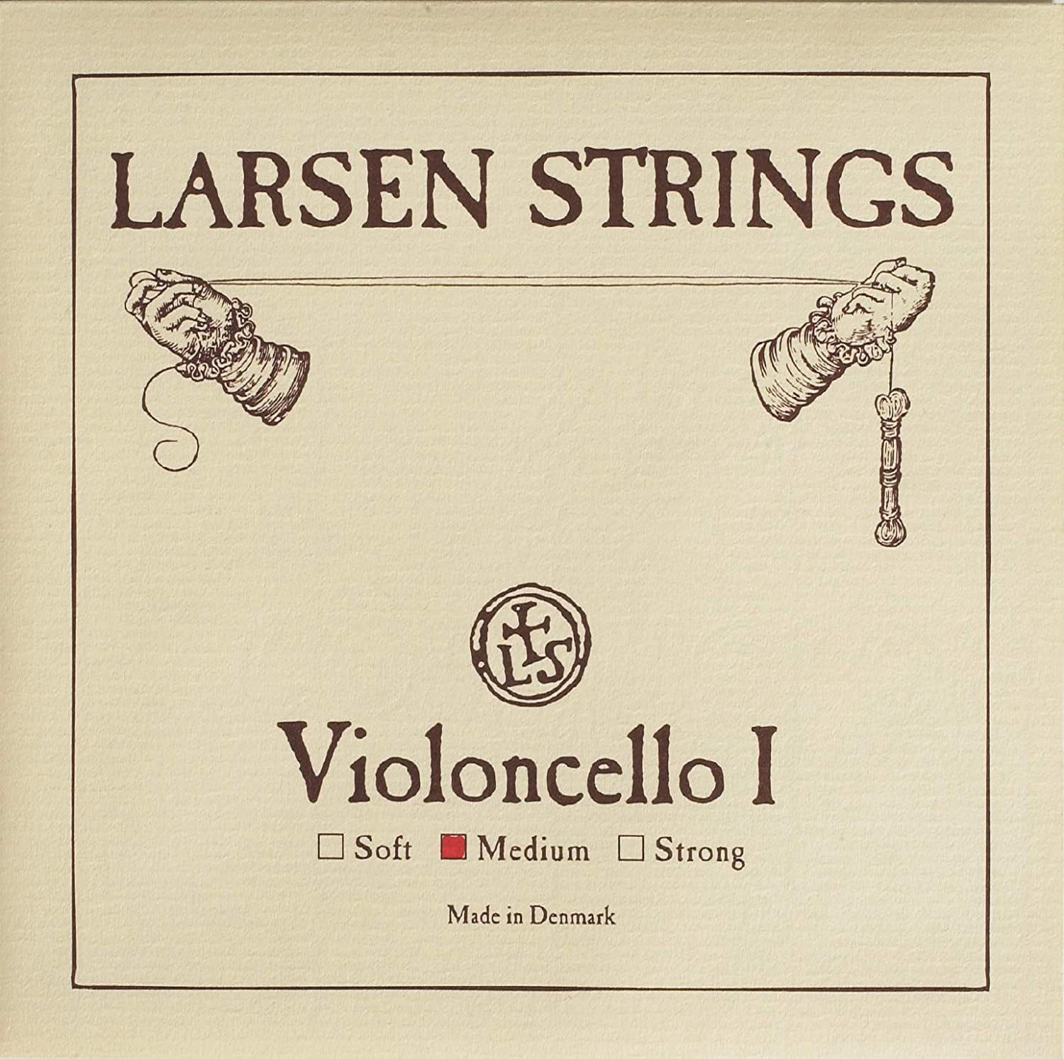 Larsen Strings Original Cello String Set 4/4 Size, Medium