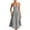 Gray, variant on Efsteb Women's Vintage Corset Dress Spaghetti Strap A-Line Midi Dress Solid Color Sleeveless Elegant Cocktail Party Evening Dresses (Blue,S)