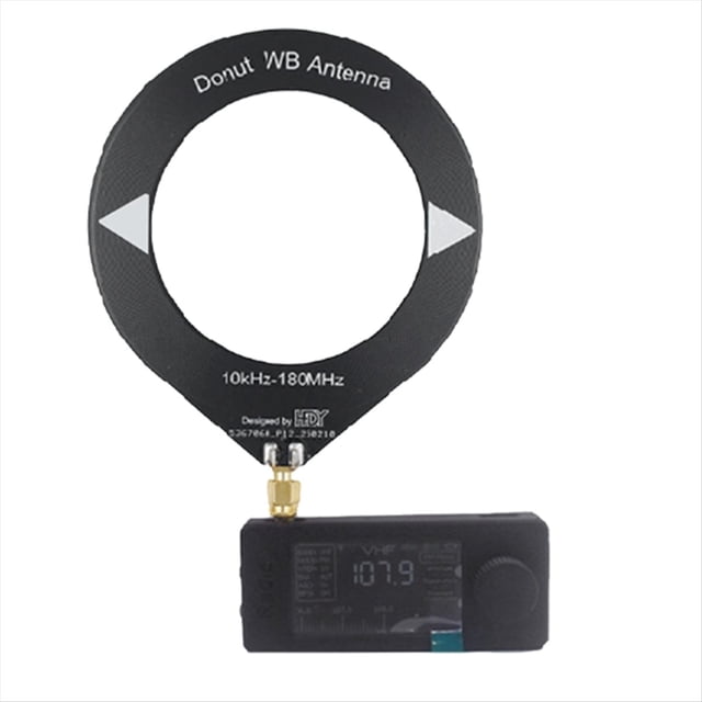 Mini Receptor de Radio SI4732 de 1,9 Pulgadas, 0,5-108 MHz, Portátil, de Corta, HF, SW, MW, VHF.