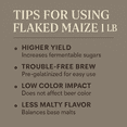 thumbnail image 3 of Briess Flaked Maize 1 lb, 3 of 5