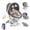 Gray, variant on Zoicay Baby Swing, Baby Rocker Stationary Seat Infants Swing 3-IN-1 Design,  Motion Detection, 5 Speeds & 3 Modes,12 Melodies & Bluetooth Music, White