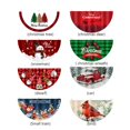 thumbnail image 5 of Bandera de medio abanico de Navidad Banderines en forma de abanico Decoración de Navidad al aire libre (Árbol de Navidad) JShteea Libre de BPA, 5 of 5