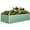 green, variant on JoanKaren 8x4x2 ft Galvanized Raised Garden Bed,Large Deep Root Metal Planter Box for Vegetables Flowers,Green
