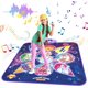 thumbnail image 1 of Tapete de baile para niños, juguetes de unicornio para niñas, tapete de baile electrónico con 7 modos de juego, juegos de baile con luces LED sensibles al tacto, tapete musical de Navidad para niñas, 1 of 6