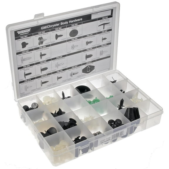 Dorman 030-720 Body Hardware Assortment (Pack of 272)