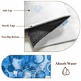 thumbnail image 6 of Area Rug for Living Room, Blue Gradient Non-Slip Indoor Large Carpet for Bedroom/Dining Room, Abstract Polka Dots Vintage Modern Art Washable Low-Profile Rectangle Floor Mat Runner Rugs - 2.7 x 5 Ft, 6 of 8