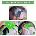 thumbnail image 4 of Pet Hair Cleaning Tool, Washing Machine Anti Hair Ball, Anti Hair Cleaning Ball Reusable Sticky Fur Catcher for Washing Machine, Clothes, Bedding, 4Pcs, 4 of 5