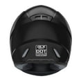 thumbnail image 5 of GLX GX11 Compact Motorcycle Helmet - Black, Small - Full Face w/ Tinted Visor, DOT Approved, 5 of 8