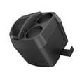 thumbnail image 5 of Cubo de basura multifuncional para coche, contenedor de basura, portavasos, color negro, 5 of 5