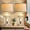 White#3, variant on Table Lamp Table Lamps for Nightstand Set of 2, Bedside Lamp with Dual USB Charging Ports, Farmhouse Decor Table Lamps with White Fabric Lampshade for Living Room, Bedroom Lamps with 3 Color Modes Bu