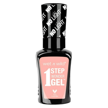 Gel Nails Acrylic Nails - wet n wild 1 Step Wonder Gel Nail Color, Peach For The Stars