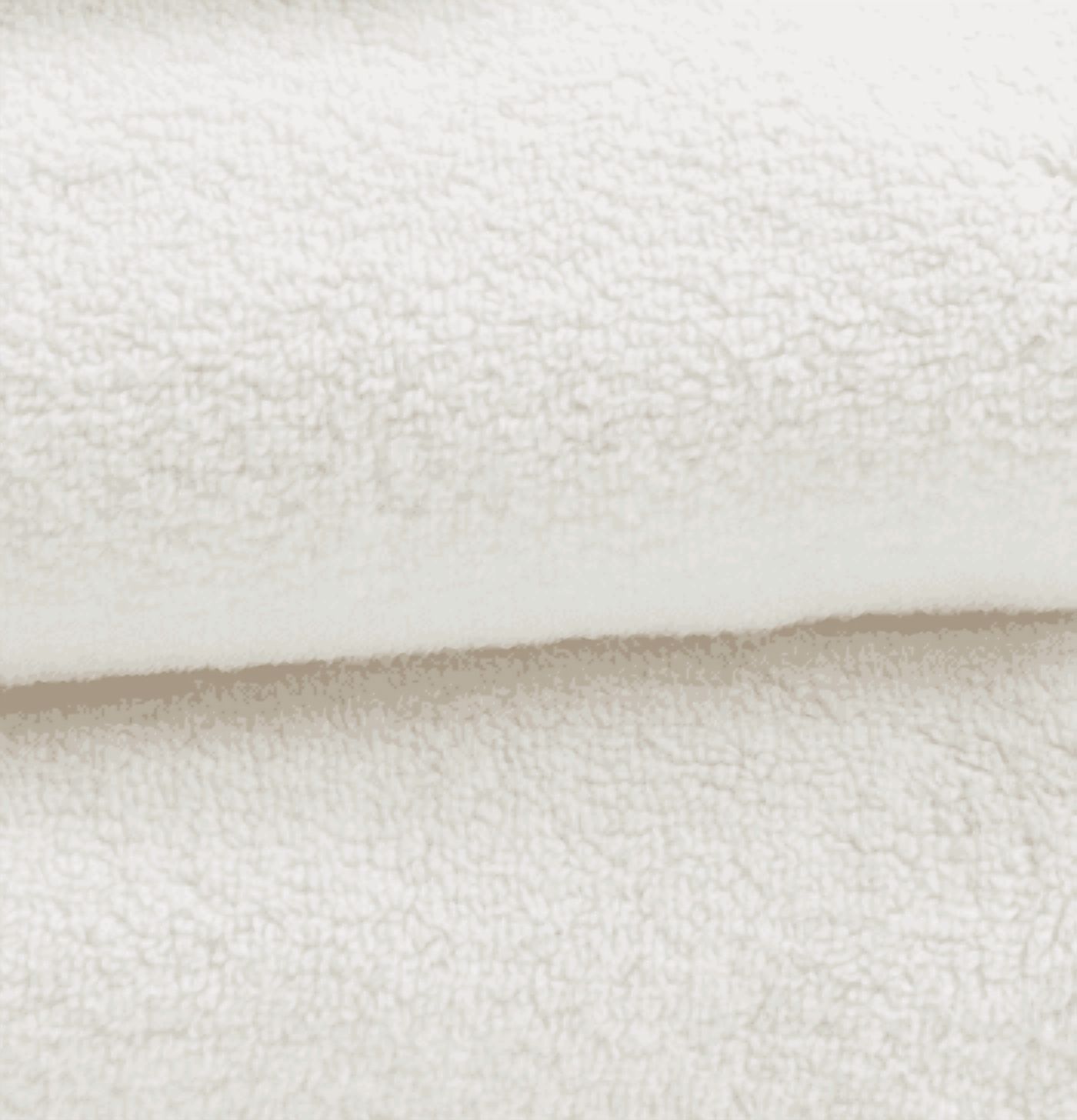 Signature 6-Piece 100% Cotton Bath Towel Set in Creme