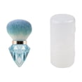 thumbnail image 2 of Tarmeek Professional Nail Dust Brush, Large Mushroom Head Powder Brush for Nail Art, Easy to Use, Durable Manicure Accessories for Salon and Home Use, Blue, 2 of 5