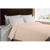 , Luxury Soft 100% Cotton, Duvet Cover, Hidden Zipper Closure, Peach, Twin 68" x 86"