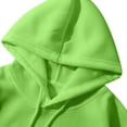 thumbnail image 4 of Fall Blouses for Women 2024 Long Sleeve Plus Size Tops for Women Casual Short Hooded Drawstring Sports Sweatshirts, 4 of 6