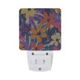thumbnail image 5 of Yayeee LED Night Light for The Home Plug in With Light Sensors 2 Pack, Colorful Painted Flowers Pattern, 5 of 6