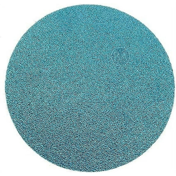 Benchmark Abrasives 6" Premium Zirconia No Hole PSA Discs, Self Adhesive Random Orbital Sander Discs for Sanding Polishing on Metal Wood Fiberglass (10 Pack) - 36 Grit