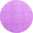 thumbnail image 1 of Ahgly Company Indoor Round Solid Purple Modern Area Rugs, 8' Round, 1 of 4