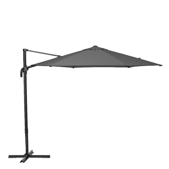 Sombrilla para jardín NATERIAL AVEA Hexagonal Gris Oscuro con Protección UV