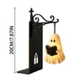 thumbnail image 2 of Library Lantern Mini Bookshelf Lamp & Ghost Bookshelf Lantern Set, 2PCS Gothic Reading Book Decorative Figurines, Vintage Book Nook Shelf Decor, Warm Glow Accent Light, 2 of 4