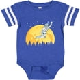 thumbnail image 3 of Inktastic Space Outerspace Moon and Astronaut Boys or Girls Baby Bodysuit, 3 of 5