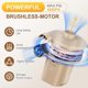 thumbnail image 2 of Electric Air Inflator - 4000mAh Electric Air Inflator, 50W High Power Air Mattress Inflator, Portable Air Pump with Battery, Inflatable Pool Inflator, 2 of 5