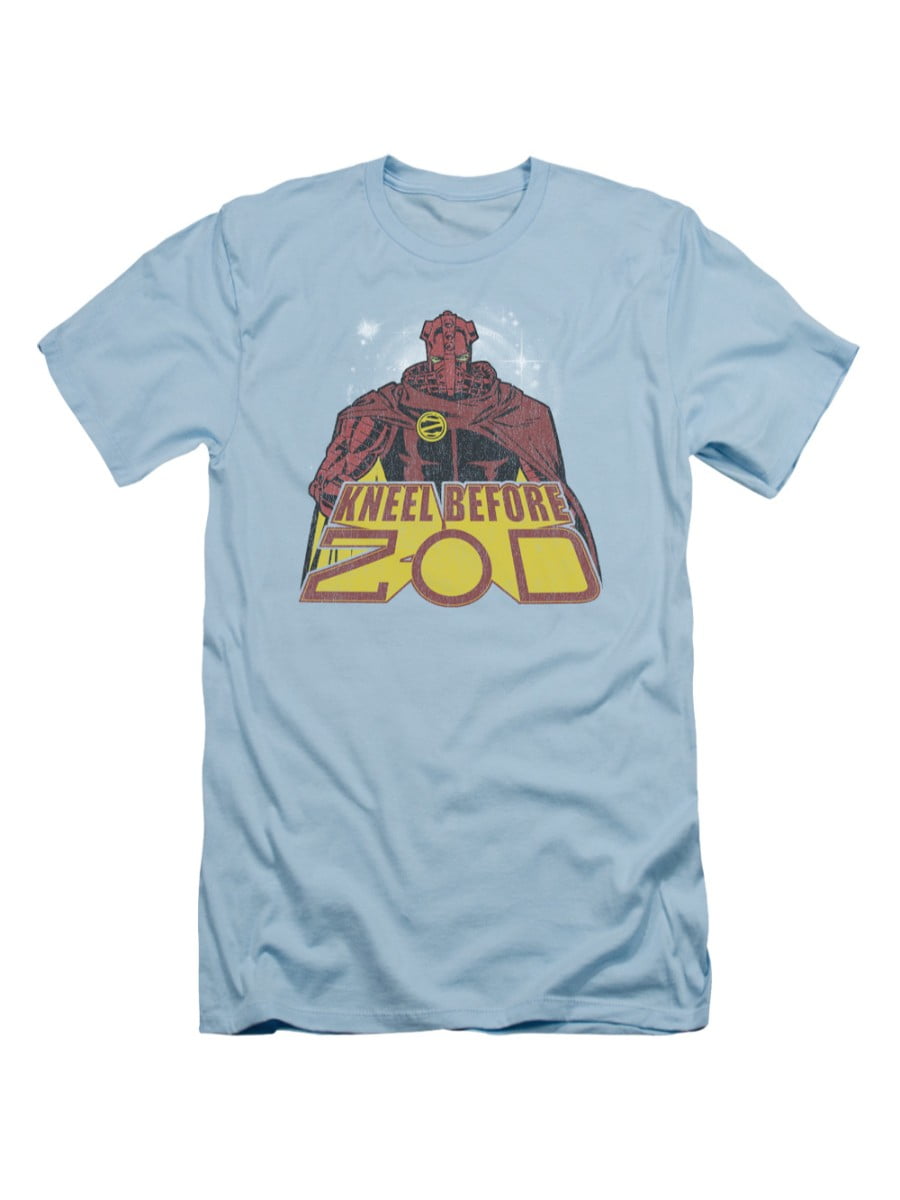 Dc Comics Kneel Zod Adult Slim Fit T-Shirt