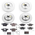 thumbnail image 2 of Power Stop Front and Rear Euro-Stop ECE-R90 Certified Brake Pad and Rotor Kit ESK6283 Fits 2013 Jaguar XF, 2 of 5