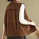 thumbnail image 4 of Xuyuer Women's Spring Fashion Sleeveless Button Down Tops, Lightweight Blouse for Layering, Business Casual Office Wear and Seasonal Wardrobe Transition, 4 of 5